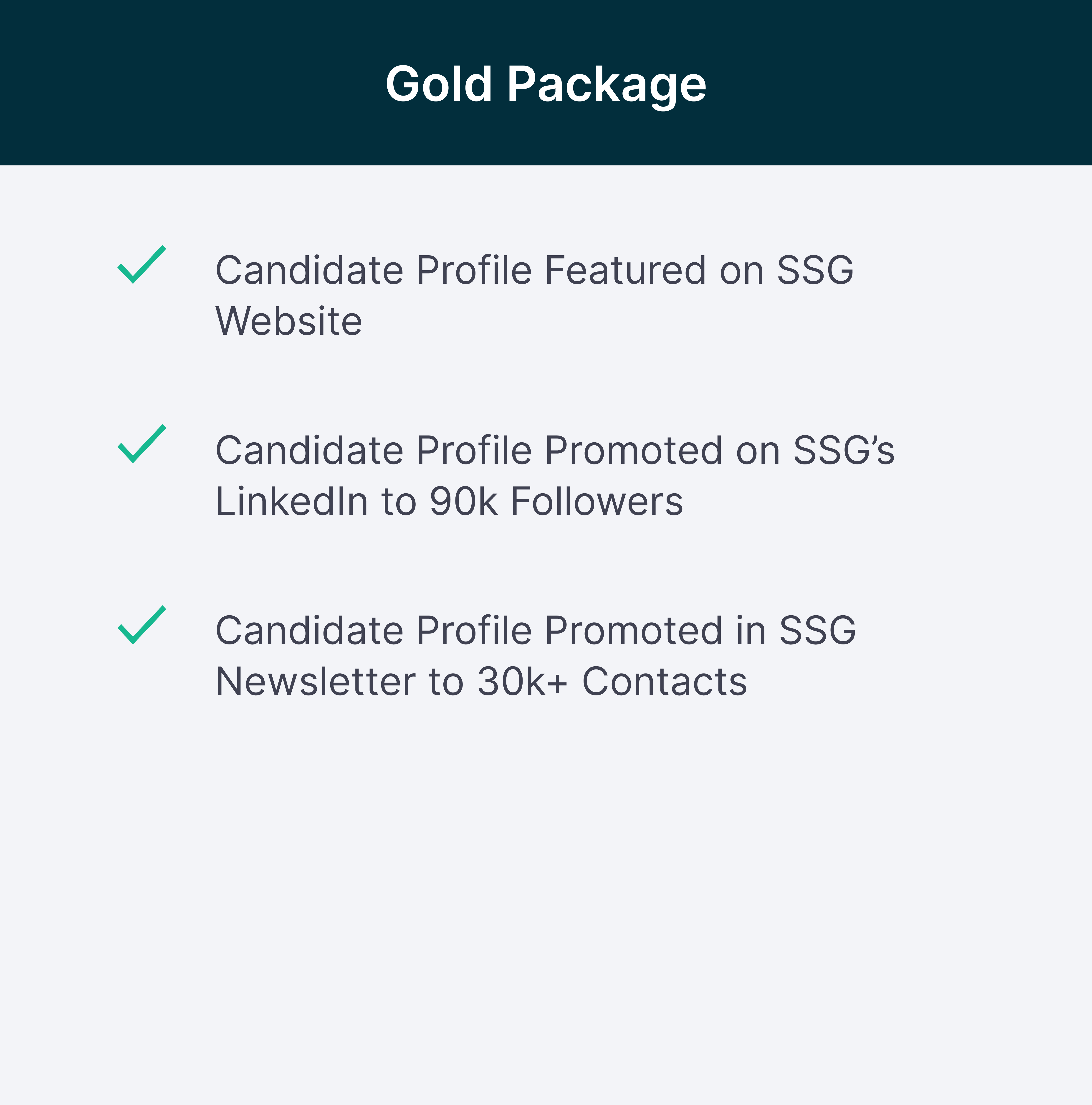 Desktop Gold Package Tier